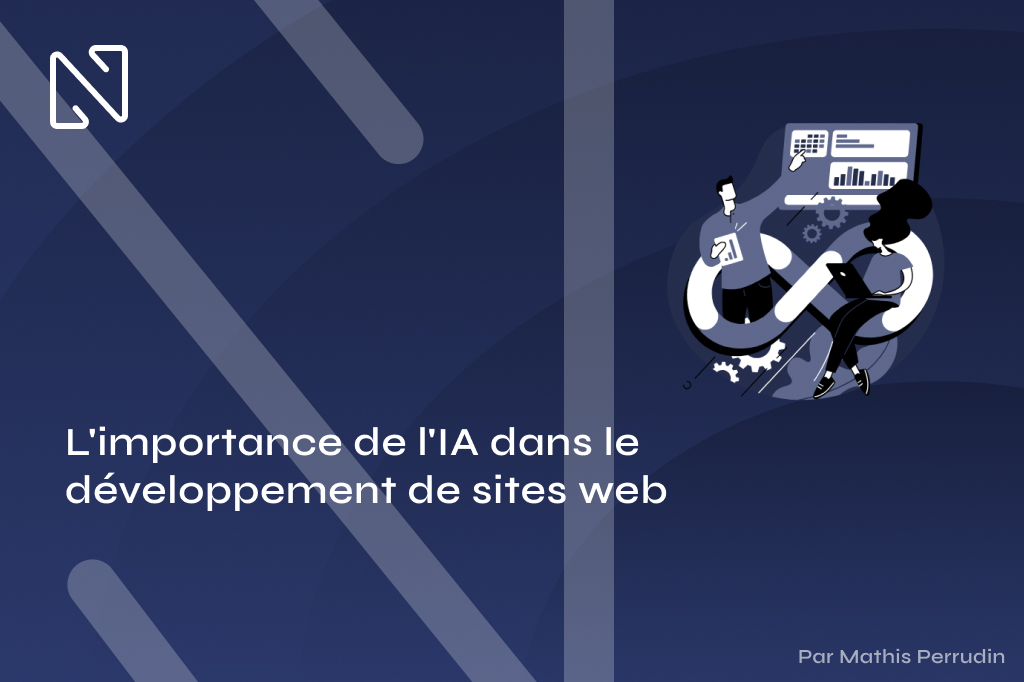 Illustration de l’impact de l’IA web sur le développement et la stratégie de sites internet